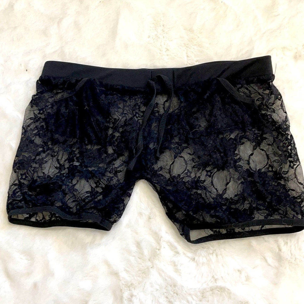 Lace black shirts